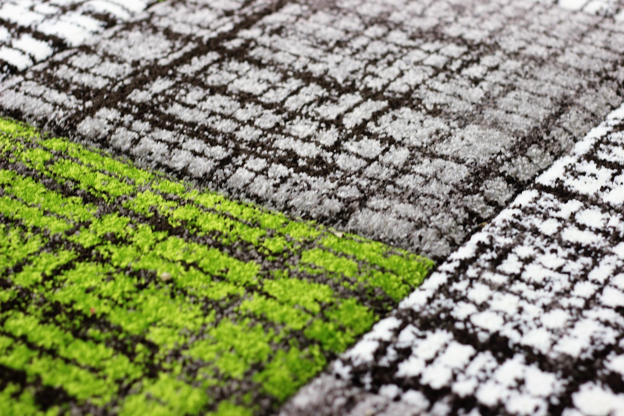 Arten von Teppichboden mit Mustern